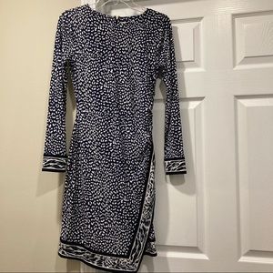 Michael Kors Women’s Long Sleeve Dress True Navy